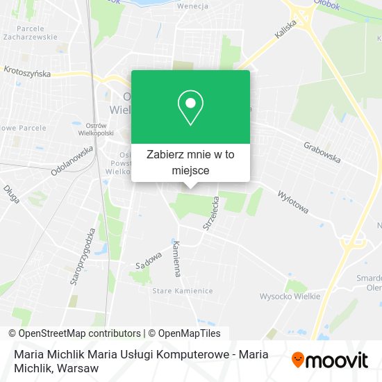 Mapa Maria Michlik Maria Usługi Komputerowe - Maria Michlik