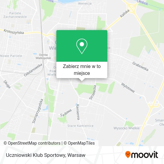 Mapa Uczniowski Klub Sportowy