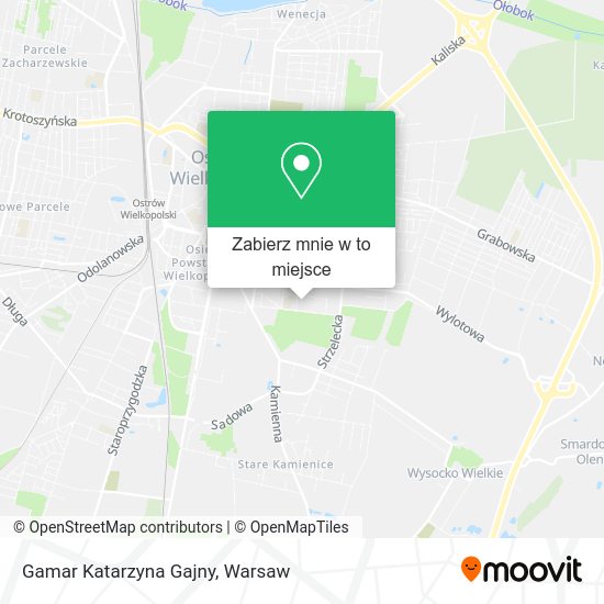 Mapa Gamar Katarzyna Gajny