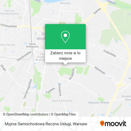 Mapa Myjnia Samochodowa Reczna Uslugi