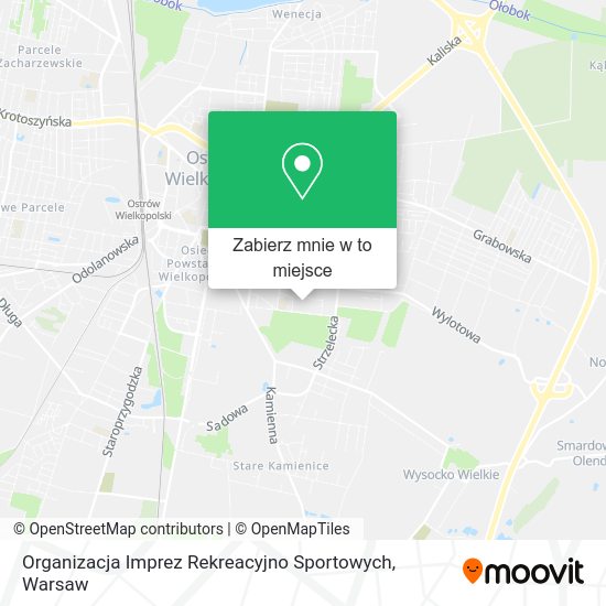 Mapa Organizacja Imprez Rekreacyjno Sportowych