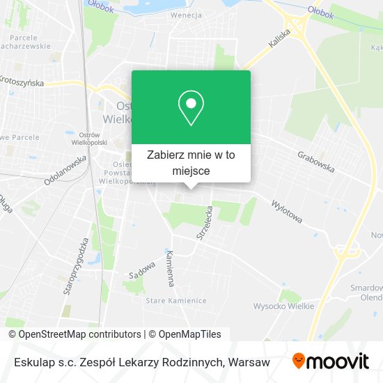 Mapa Eskulap s.c. Zespół Lekarzy Rodzinnych