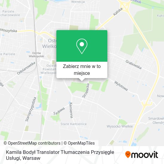 Mapa Kamila Bodył Translator Tłumaczenia Przysięgłe Usługi