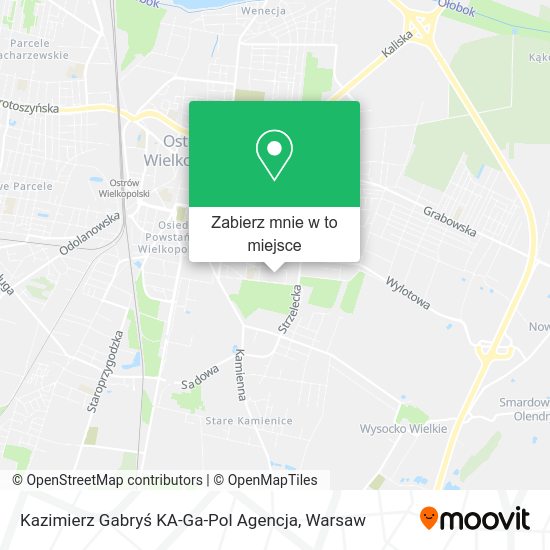 Mapa Kazimierz Gabryś KA-Ga-Pol Agencja