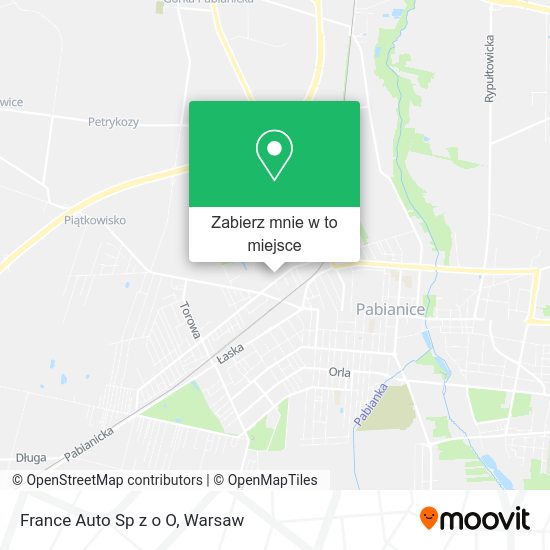 Mapa France Auto Sp z o O