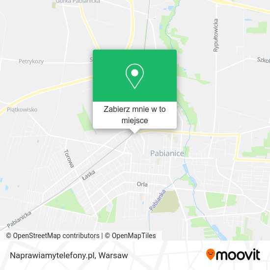 Mapa Naprawiamytelefony.pl