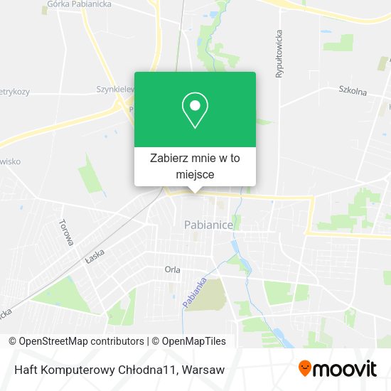 Mapa Haft Komputerowy Chłodna11