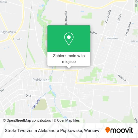 Mapa Strefa Tworzenia Aleksandra Piątkowska