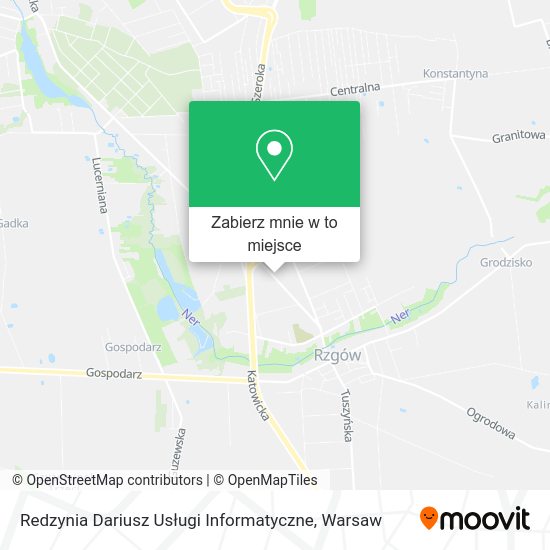 Mapa Redzynia Dariusz Usługi Informatyczne