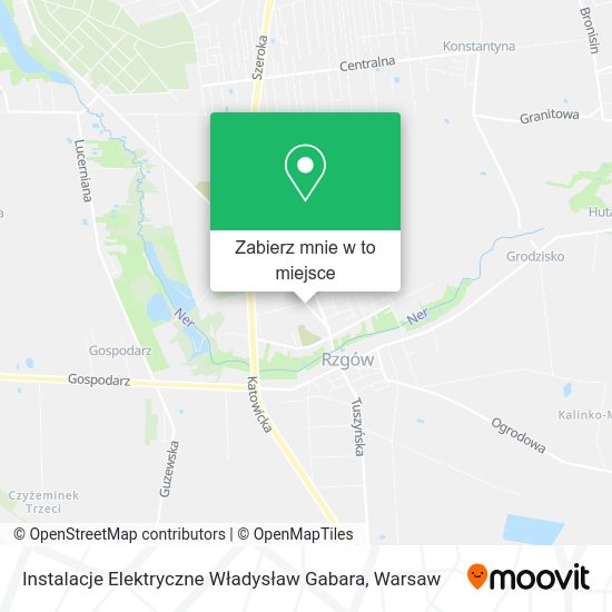 Mapa Instalacje Elektryczne Władysław Gabara