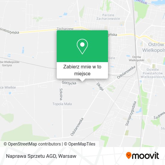 Mapa Naprawa Sprzetu AGD