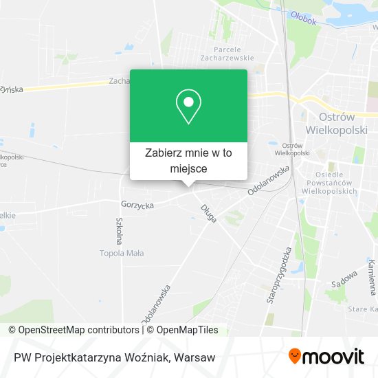 Mapa PW Projektkatarzyna Woźniak