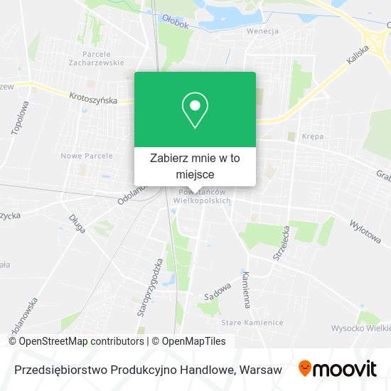 Mapa Przedsiębiorstwo Produkcyjno Handlowe