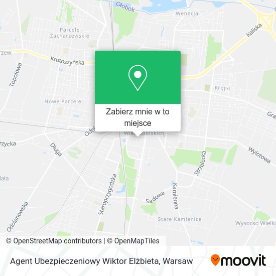 Mapa Agent Ubezpieczeniowy Wiktor Elżbieta