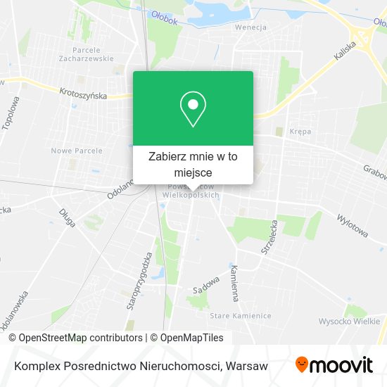 Mapa Komplex Posrednictwo Nieruchomosci