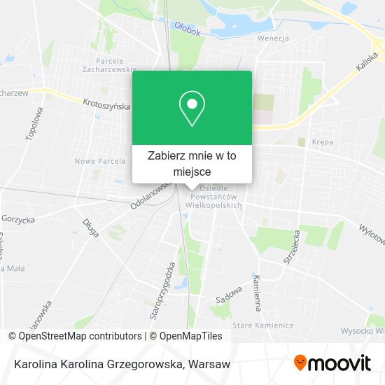 Mapa Karolina Karolina Grzegorowska