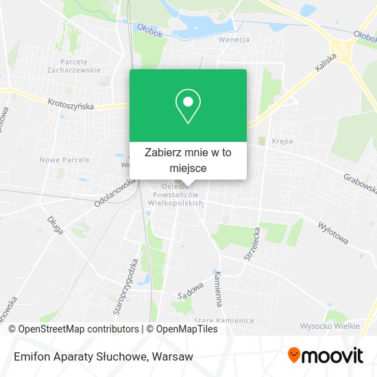 Mapa Emifon Aparaty Słuchowe