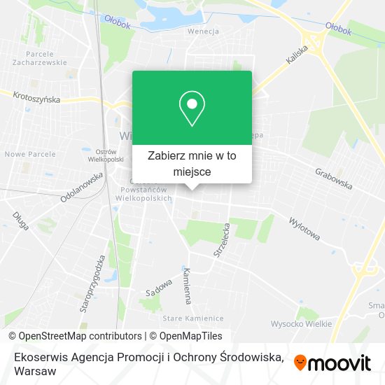 Mapa Ekoserwis Agencja Promocji i Ochrony Środowiska