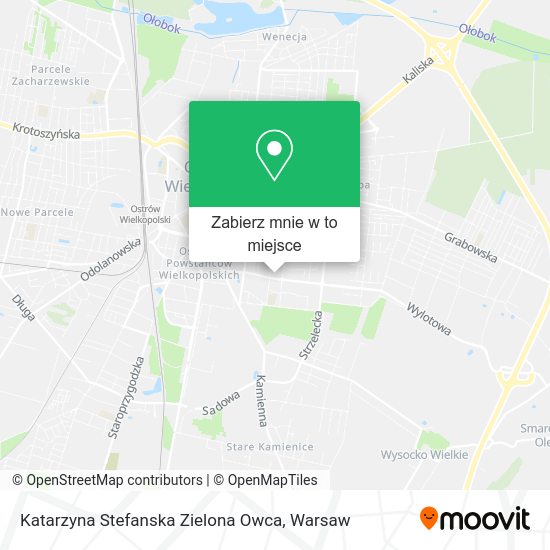 Mapa Katarzyna Stefanska Zielona Owca