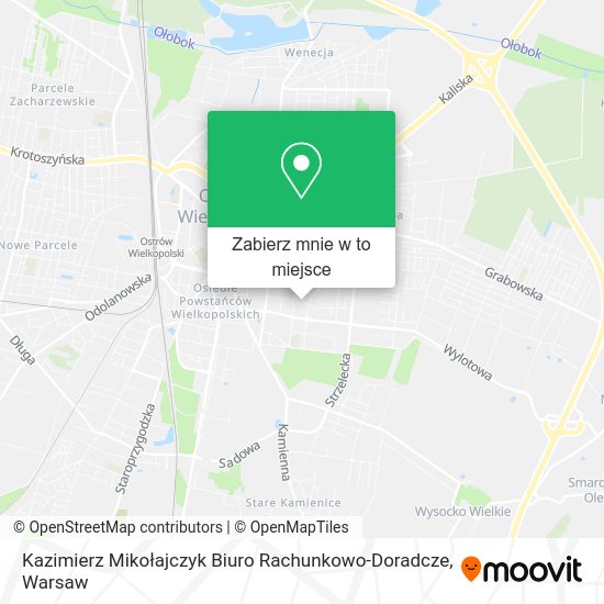 Mapa Kazimierz Mikołajczyk Biuro Rachunkowo-Doradcze