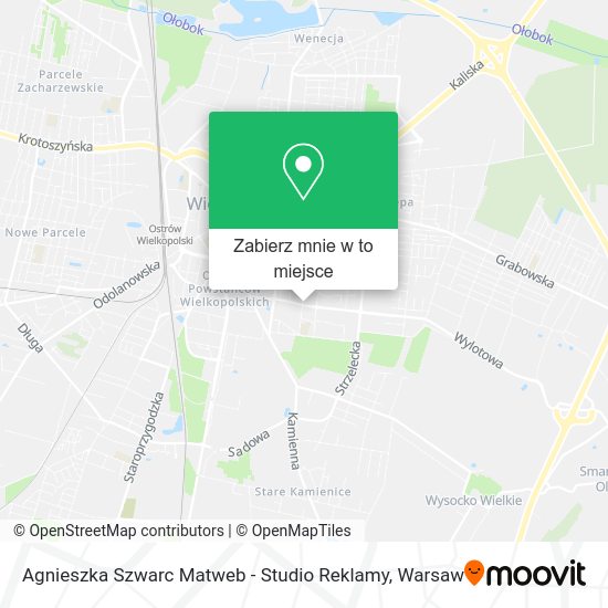 Mapa Agnieszka Szwarc Matweb - Studio Reklamy