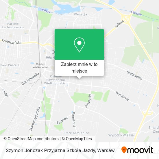 Mapa Szymon Jonczak Przyjazna Szkoła Jazdy