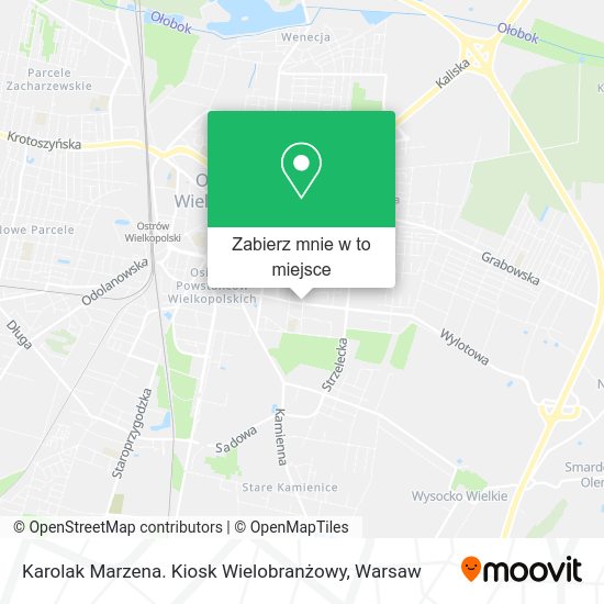 Mapa Karolak Marzena. Kiosk Wielobranżowy