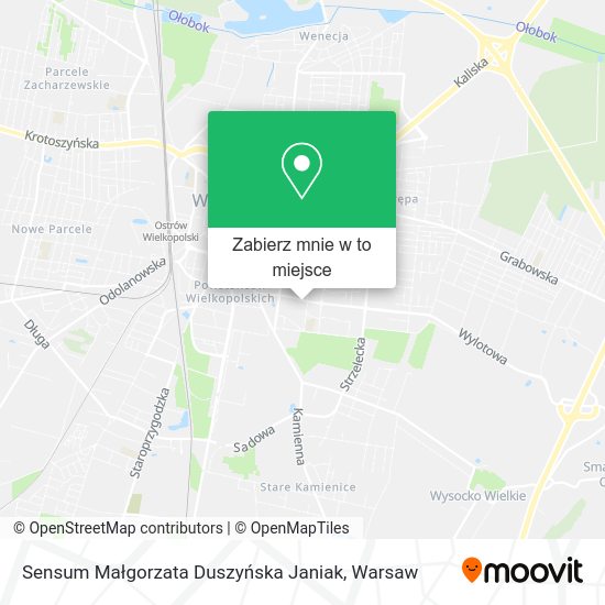 Mapa Sensum Małgorzata Duszyńska Janiak