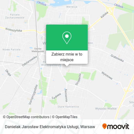 Mapa Danielak Jarosław Elektromatyka Usługi