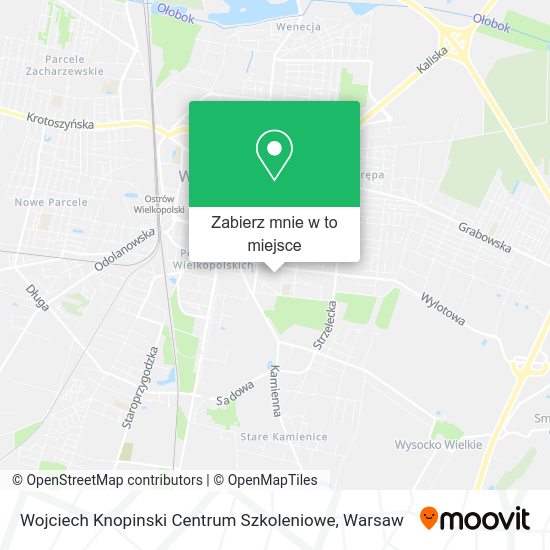 Mapa Wojciech Knopinski Centrum Szkoleniowe