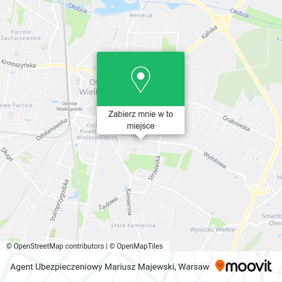 Mapa Agent Ubezpieczeniowy Mariusz Majewski