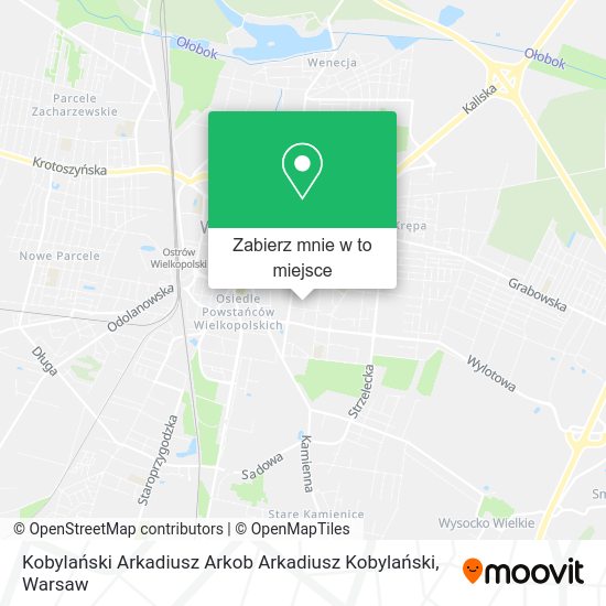 Mapa Kobylański Arkadiusz Arkob Arkadiusz Kobylański