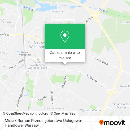 Mapa Misiak Roman Przedsiębiorstwo Usługowo-Handlowe