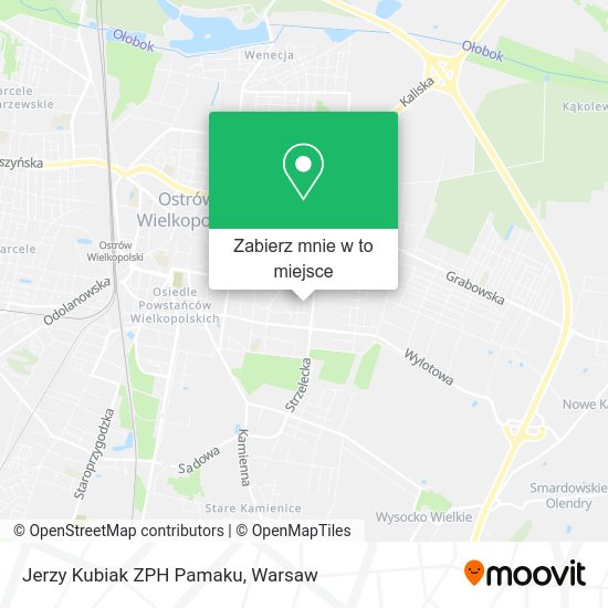 Mapa Jerzy Kubiak ZPH Pamaku