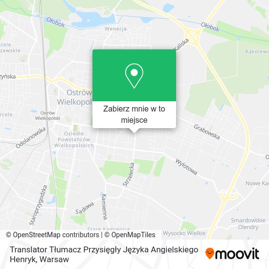 Mapa Translator Tłumacz Przysięgły Języka Angielskiego Henryk