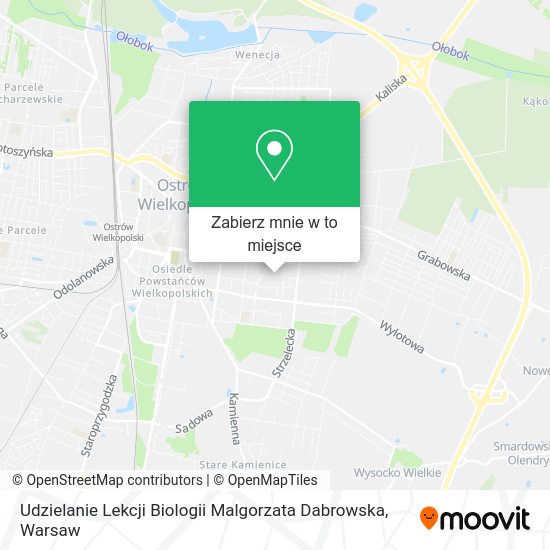 Mapa Udzielanie Lekcji Biologii Malgorzata Dabrowska