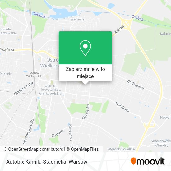 Mapa Autobix Kamila Stadnicka