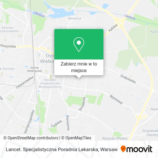 Mapa Lancet. Specjalistyczna Poradnia Lekarska