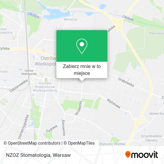 Mapa NZOZ Stomatologia