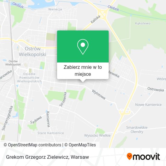 Mapa Grekom Grzegorz Zielewicz