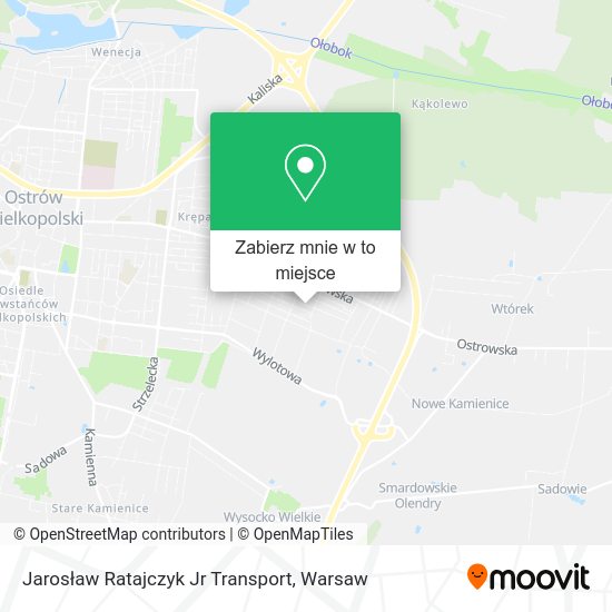 Mapa Jarosław Ratajczyk Jr Transport