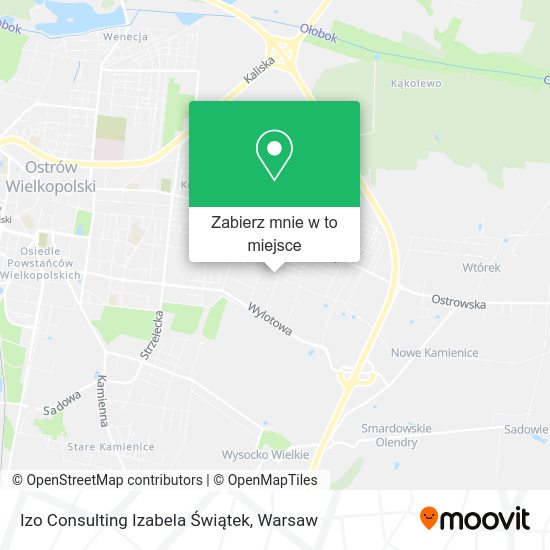 Mapa Izo Consulting Izabela Świątek