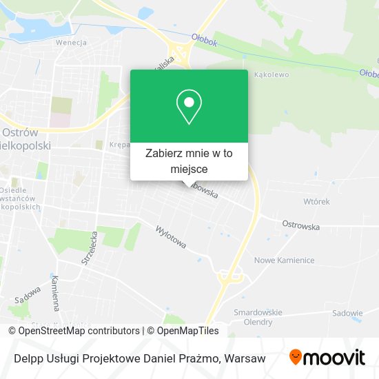 Mapa Delpp Usługi Projektowe Daniel Prażmo