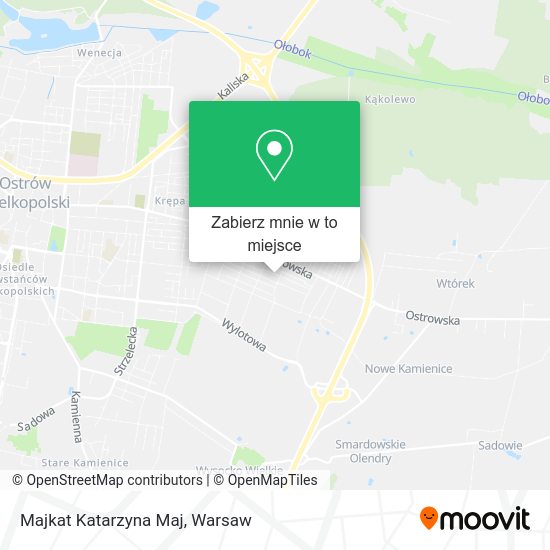 Mapa Majkat Katarzyna Maj