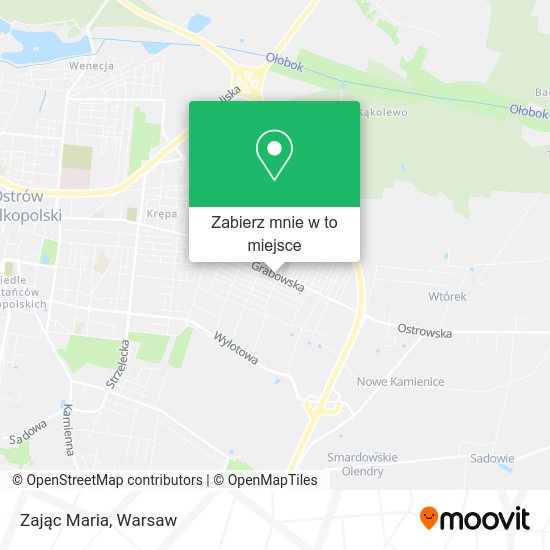 Mapa Zając Maria