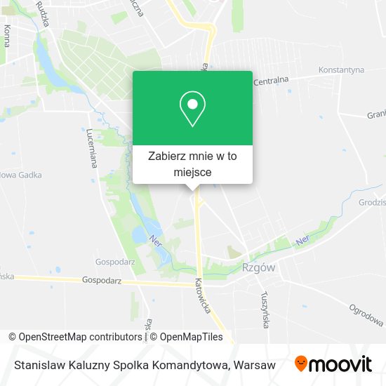 Mapa Stanislaw Kaluzny Spolka Komandytowa