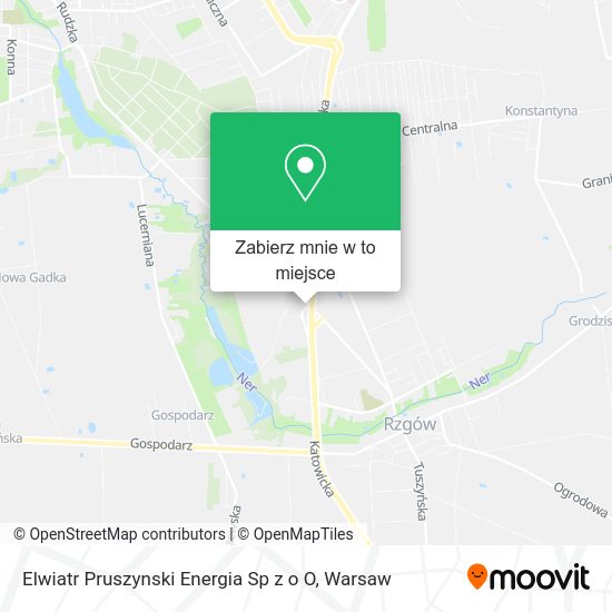 Mapa Elwiatr Pruszynski Energia Sp z o O