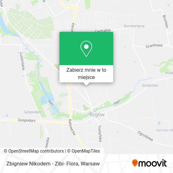 Mapa Zbigniew Nikodem - Zibi- Flora