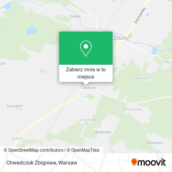 Mapa Chwedczuk Zbigniew