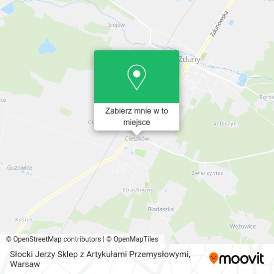 Mapa Słocki Jerzy Sklep z Artykułami Przemysłowymi